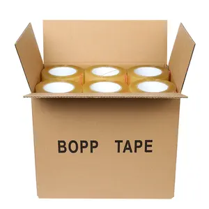 China Factory Wholesale Best Selling 48mm X 100m Bopp Tape Box Packaging Sealing Adhesive Tape
