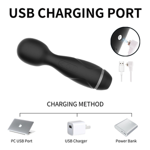 Massaggiatore a Bacchetta Ricaricabile USB per Donne, Mini Vibratore per Punto G, Giocattolo Sessuale per Adulti - Product Image 3