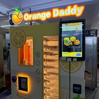 Máquina Expendedora de Zumo de Naranja Recién Exprimido 2026, Sistema de Telemetría, Compatible con Todos los Idiomas y Métodos de Pago