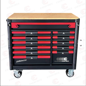 WKC 12 Drawer Workbench <b>Tool</b> Chest/Cart/Trolley Garage Cabinet <b>Box</b> for Workshop Storage TK-10 12-Drawer Design Organizes <b>Tools</b> E - Product Image 3