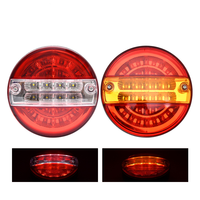 Nouveau 12V 24V haute luminosité LED remorque lumière ronde camion queue marqueur lampe universelle étanche