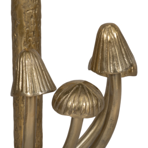 Tavolino Moderno da Salotto con Piano in Vetro e Base Dorata, Tavolino Decorativo per Soggiorno, Camera da Letto e Comodino - Product Image 4