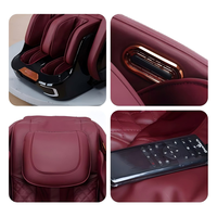 Fauteuil de massage haute performance Zhouqi, mécanisme 3D, corps entier, zéro gravité, avec massage des mollets et chauffage du dos