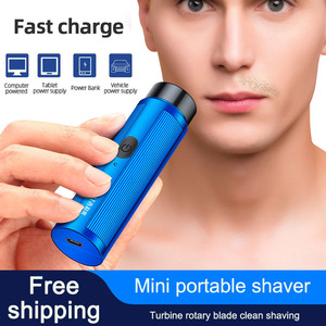 Mini Afeitadora Eléctrica para Hombre, Maquinilla de Afeitar Automática, Recortadora de Barba Portátil, Afeitadora Recargable, Mini Afeitadora de Viaje para Auto - Product Image 3