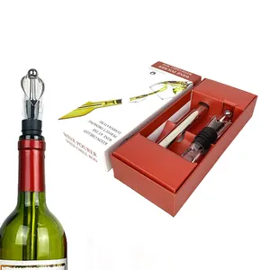 Grande in acciaio inox refrigeratore del vino rosso set bastone e Refrigeratore del Vino Bottiglia di Vino In Acciaio Inox Dispositivo di Raffreddamento chiller Bastone set