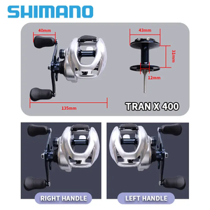 Carretes de Pesca Baitcasting Shimano <span class=keywords><strong>Tranx</strong></span> 2017 200HG 201HG 300 301 300HG 400 401 400HG con 5+1BB y Potencia de Arrastre de 5.8-10 kg - Product Image 3