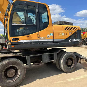 รถขุดฮุนได 210w-9t มือสอง พร้อมรับประกัน 1 ปี ความจุบุ้งกี๋ 1.15 ลูกบาศก์เมตร กำลัง 75 กิโลวัตต์ - Product Image 4