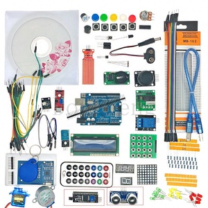 Kit de Inicio Versión Avanzada LCD 1602 IIC Sensor Ultrasónico HC-SR04 Compatible con Arduino con Tutorial - Product Image 1