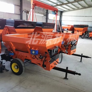 Esparcidor de fertilizante para árboles frutales de huerto con equipo aplicador de estiércol para granja de viñedos operado por tractor - Product Image 6