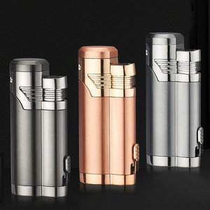 New Arrival Double Electronic Windproof Cigarette Metal Plasma ODM OEM Usb Arc <b>Lighter</b> Gift Box Giveaways <b>Rechargeable</b> Bulk - Product Image 2