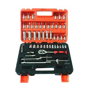 53 Pcs Screwdriver Bits 72 Teeth Multi Functional Wrench Socket Set Toolbox Hand Tools Hardware Kit Tool Set