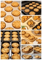 Machine à faire des biscuits et des galettes Jayonho, haute productivité, pour noix, farine, lait, équipement de boulangerie contrôlé par PLC, 220V/380V, neuve