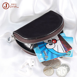 Joyir Genuine Leather <b>Coin</b> <b>Purse</b> Mini Compact Wallet Solid Color Women's Bag Spring 2023 - Product Image 4