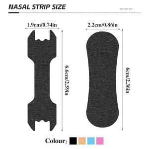 Tiras nasales transpirables no tejidas personalizadas cinta nasal antironquidos para dormir mejor OEM al por mayor - Product Image 4