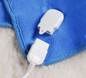 Couverture chauffante électrique 60W, <span class=keywords><strong>matelas</strong></span> chauffant, réglages de chaleur 0-1-2-3-0, tissu non tissé, <span class=keywords><strong>160</strong></span>*140cm, bleu, chauffage rapide, double - Product Image 2