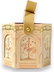 Quà Tặng tiệc cưới bao bì Carousel lục giác Xử lý giấy Quà tặng hộp Kẹo - Product Image 2