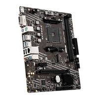 Placa base para juegos MSI 5000 PRO (AMD Ryzen 3,0, AM4, DDR4, PCIe 3,2, SATA 6 Gb/s, M.2, USB Gen 1, Micro-ATX).