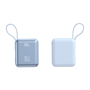 <span class=keywords><strong>Batterie</strong></span> <span class=keywords><strong>externe</strong></span> de voyage facile à transporter 10000 mAh avec câble pour smartphones, tablettes, ordinateurs portables, charge rapide, power bank - Product Image 3