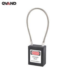 विद्युत सुरक्षा केबल संयोजन लॉक टैग के साथ औद्योगिक पैडलॉक टैगआउट विद्युत सुरक्षा मास्टर कुंजी लॉक टैग टैग - Product Image 4