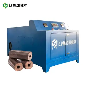 Biomass charcoal machine to make wood briquettes