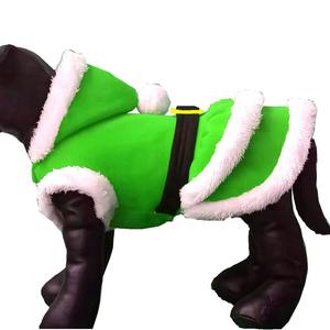 2025 toptan noel sevimli noel baba köpek ve kedi kostüm Pet aksesuarları pamuk - Product Image 4