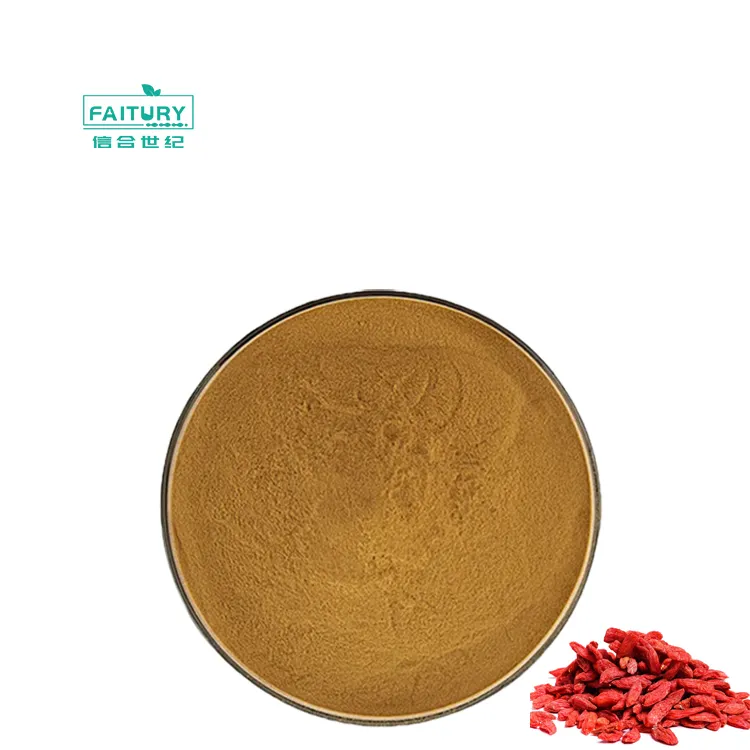 Atacado Pure Wolfberry Extract 10%-50% Polissacarídeos Goji Berry Powder Natural Lycium Barbarum Extract