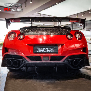 Bộ Ốp Thân Xe Phong Cách GTR R35 Sợi Thủy Tinh FRP Sợi Carbon GTR Nism Cản Xe Cho Nissan GTR 2008-2018 - Product Image 6