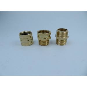 Ensemble de 6 raccords d'irrigation de jardin 3/4 pouce GHT vers NPT GHT vers NPT, raccords en cuivre métallique et adaptateur de tuyau - Product Image 4