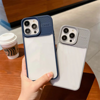 Casing pelindung ponsel transparan warna, sarung pelindung ponsel tahan guncangan Anti kuning untuk Samsung galaxy s21 s22 s23 s24