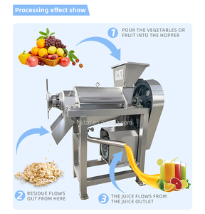 Công nghiệp vít xoắn ốc Báo Chí xoài nghiền Máy Nghiền thép không gỉ điện calamansi Máy ép trái cây 220V năng suất cao Nước ép trái cây - Product Image 3