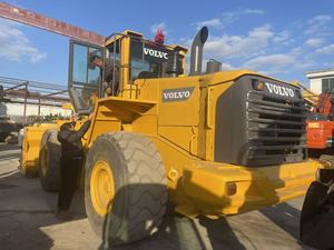 Livraison gratuite Chargeuse sur pneus Volvo L180F 24 tonnes d'occasion de haute qualité, état d'origine - Product Image 2