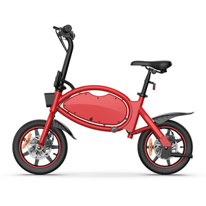 Bicicletta Elettrica con Telaio in Acciaio al Carbonio Leggero, Batteria al Litio 36V 350W, Motore Posteriore, Freni a Disco Anteriori/Posteriori, Ruote da 14 Pollici, <span class=keywords><strong>25</strong></span> - Product Image 4
