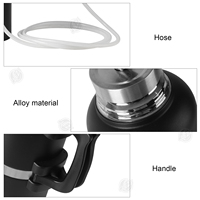 Outils d'application de film pour voiture CLEZE en aluminium, pulvérisateur d'eau thermique pour vitres et carrosserie PPF, réservoir de 1 gallon