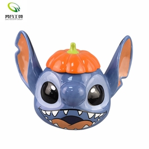 Nuevo Tarro de Galletas de Cerámica y Esmalte con Forma de Gato para Halloween 2025, Duradero y Personalizado, con Tapa de Gato Negro para Decoración del Hogar - Product Image 2