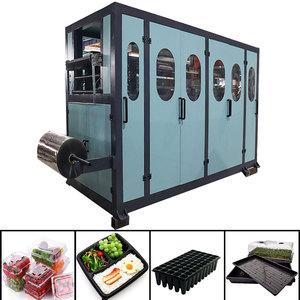 2025 hoàn toàn tự động Hộp thực phẩm dùng một lần và cốc thermoforming máy nóng bán cốc nhựa Máy làm - Product Image 3