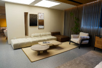 Canapé modulaire sectionnel en cuir véritable, style italien minimaliste, ensemble de canapés pour salon, meubles pour la maison