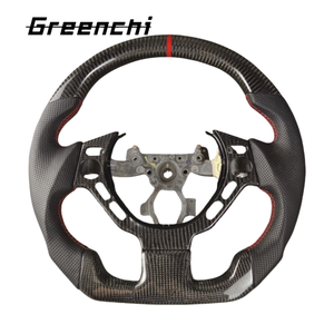 Venta Directa de Fábrica, <span class=keywords><strong>Volante</strong></span> Deportivo de Cuero Perforado y Fibra de Carbono para Nissan GTR 85, <span class=keywords><strong>Sin</strong></span> Airbag - Product Image 3