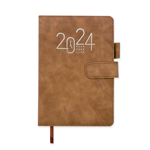 Logotipo personalizado 2026 2027 de tapa dura para hacer lista planificador diario español Agenda cuaderno con portalápices - Product Image 6