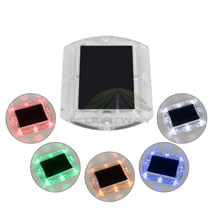 Prodotti di avvertimento di traffico all'aperto del perno della strada principale doppio lato della luce di avvertimento della strada solare del motociclo di alta luminosità - Product Image 4