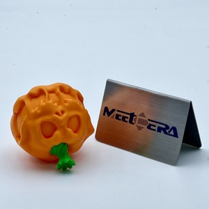 Meetcera - Adornos de <span class=keywords><strong>Calabaza</strong></span> de Halloween Impresos en 3D, Caja de Dulces con <span class=keywords><strong>Cara</strong></span> de Fantasma, Decoraciones para Fiestas, Juguetes Personalizados de Resina y PLA, Servicio Integral - Product Image 2