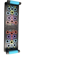 Barre de musculation pliable multifonctionnelle, équipement d'exercice, planche de musculation, barre de musculation portable pour l'entraînement musculaire