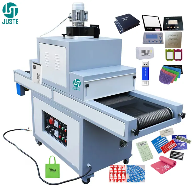 La machine de traitement menée UV de dessiccateur UV pour le plastique transportent le distributeur de colle en verre
