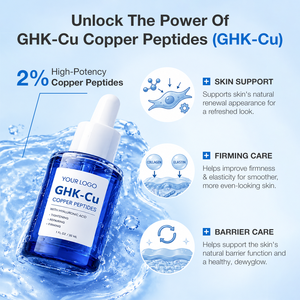 เซรั่ม GHK-Cu คอปเปอร์เปปไทด์ ผสมไฮยาลูรอนิค แอซิด บำรุงผิวหน้า กระชับผิว สำหรับใช้ที่บ้าน - Product Image 4