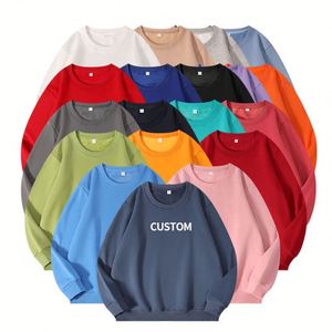 Sudadera con Capucha Personalizada al por Mayor de Alta Calidad, Sudadera de Cuello Redondo de Algodón y Elastano para Hombre, con Hombros Caídos y Estampado Puff - Product Image 3