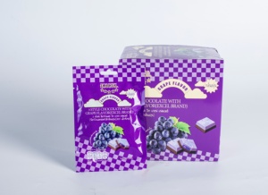 Boîte <span class=keywords><strong>de</strong></span> 144g <span class=keywords><strong>de</strong></span> bonbons au <span class=keywords><strong>chocolat</strong></span> aigre-doux solide en forme d'<span class=keywords><strong>oeuf</strong></span> <span class=keywords><strong>de</strong></span> Pâques enveloppée d'une feuille noire pour cadeau <span class=keywords><strong>de</strong></span> fête <span class=keywords><strong>de</strong></span> vacances - Product Image 3