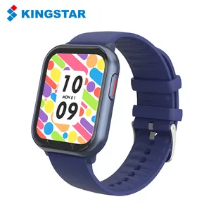 KINGSTAR jam tangan pintar 1.95 inci olahraga, arloji cerdas pelacak kebugaran tahan air IP68