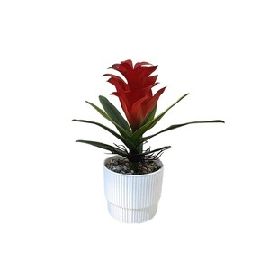 Bonsaï artificiel en forme de fleur d'ananas, 30 cm, plante décorative en plastique pour salon, décoration du Nouvel An - Product Image 5