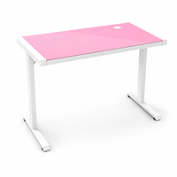 Escritorios Modernos para Computadora Pequeños, Mesas de Computadora de Vidrio de Alta Calidad, Escritorios Ergonómicos para Oficina, Laboratorio y Hogar