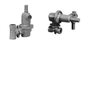 Vanne de régulation de gaz naturel Emerson Fisher Série 627 avec manomètre WIKA pour applications commerciales et industrielles - Product Image 4