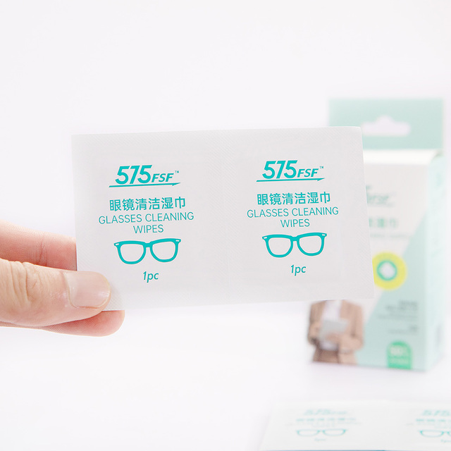 OEM 50 Counts Box Pack Screen Cleaning Wipes Quick Drying Laptop Monitor Tablet Camera Defogger Paper Private Label